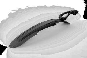 92987/ACID Mudguard VANE DISC rear 29" black'n'grey-0