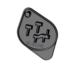 33783/Bosch Charger Port Cover Cube W Prongs Stereo Hyb (16-04316) (2018-2019)-0