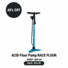 ACID Floor Pump RACE FLOOR: blue-0