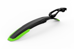 ACID Mudguard VANE DISC rear 27,5" blackÂ´nÂ´green-0