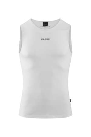10760L/CUBE Baselayer Shirt Mesh sleeveless white-L-0